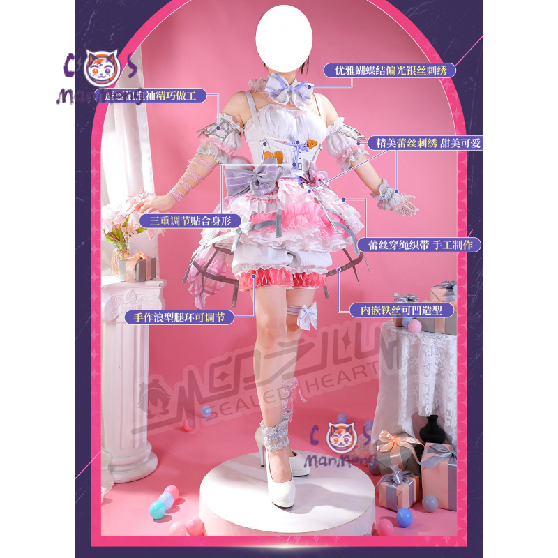 Akiyama Mizuki Amia mzk Anime  - Anime Cosplay Girl Costume ulasan dan harga