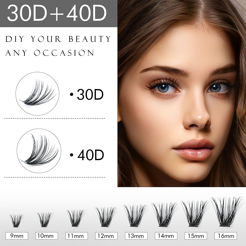 WINKLURE DIY Lash Clusters Mix - Anime Cosplay Lashes ulasan dan harga