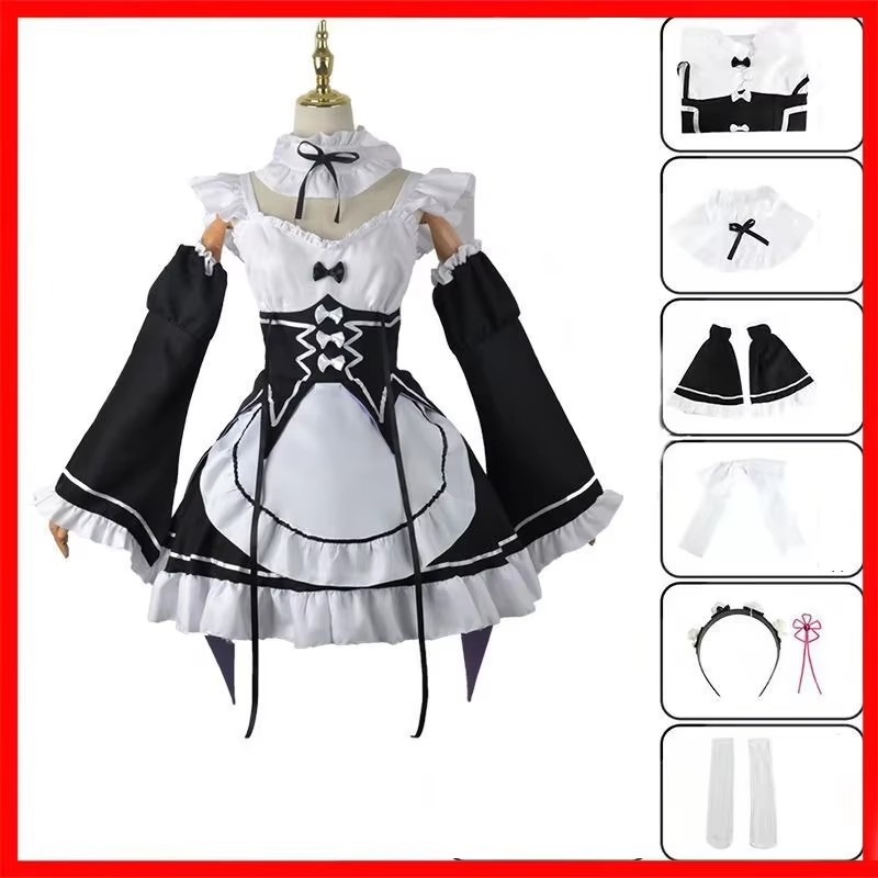 Anime Re:zero Kara Hajimeru Is - Anime Cosplay Rem ulasan dan harga