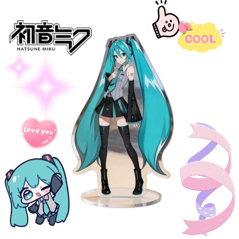 Hatsune Miku 10cm Acrylic Stan - Anime Cosplay In Japan ulasan dan harga