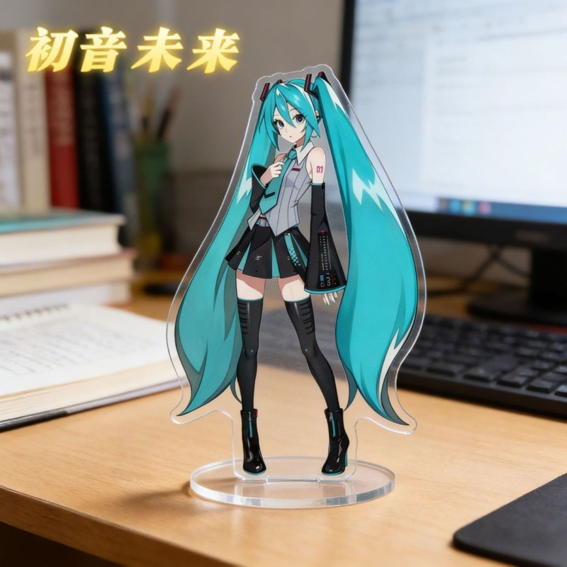 Hatsune Miku 10cm Acrylic Stan - Anime Cosplay In Japan ulasan dan harga
