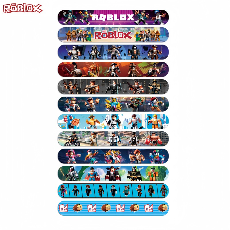12/24Pcs Roblox Game Elasticit - Anime Cosplay Roblox ulasan dan harga