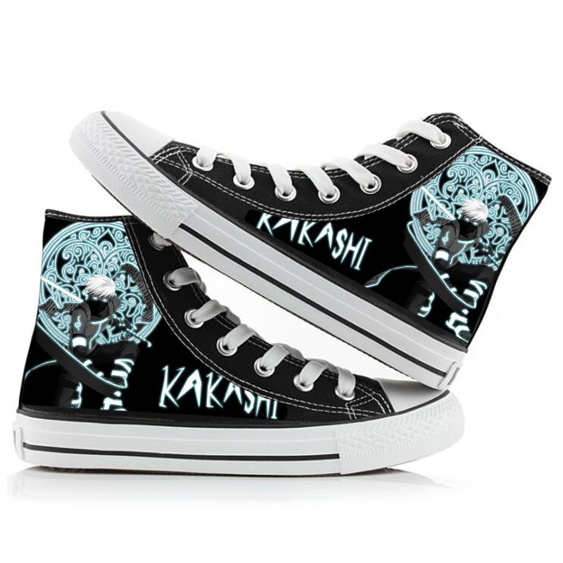 Naruto Uzumaki High-Top Canvas - Anime Cosplay Ideas Girl ulasan dan harga