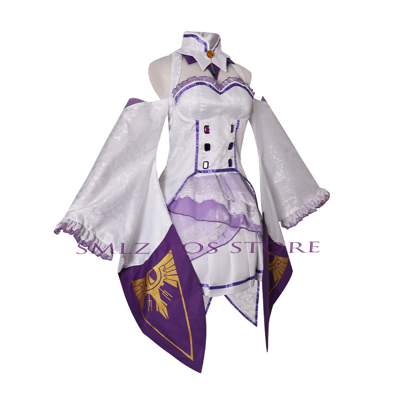 Emilia Cosplay Anime Re Zero K - Anime Cosplay Girl Costume ulasan dan harga