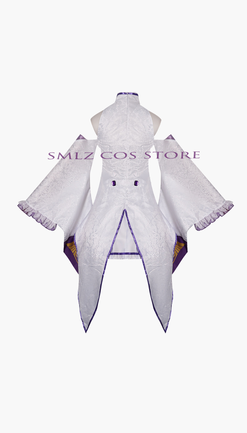 Emilia Cosplay Anime Re Zero K - Anime Cosplay Girl Costume ulasan dan harga