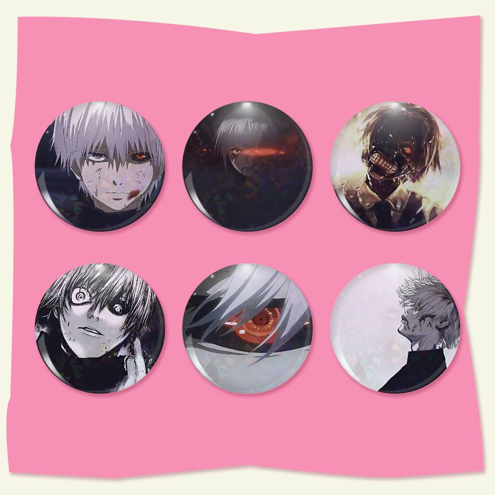 Tokyo Ghoul Ken Kaneki  Badge  - Tokyo Ghoul Mask ulasan dan harga