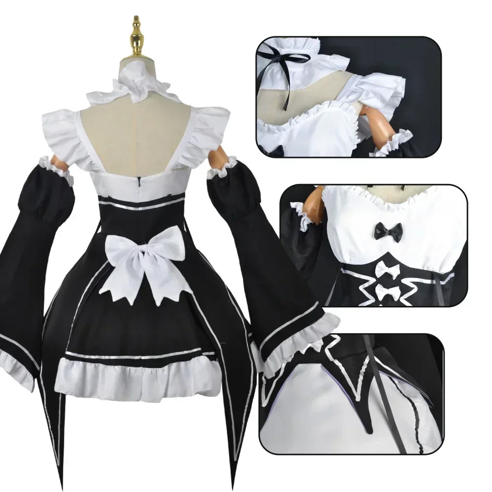 Anime Ram Rem Lolita Meid Cosp - Anime Cosplay Rem ulasan dan harga