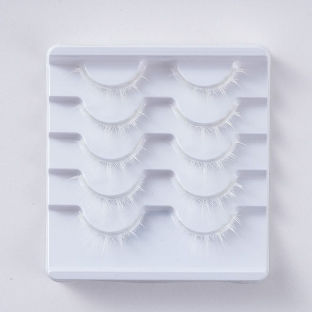 White White Anime Eyelashes Sp - Anime Cosplay Lashes ulasan dan harga