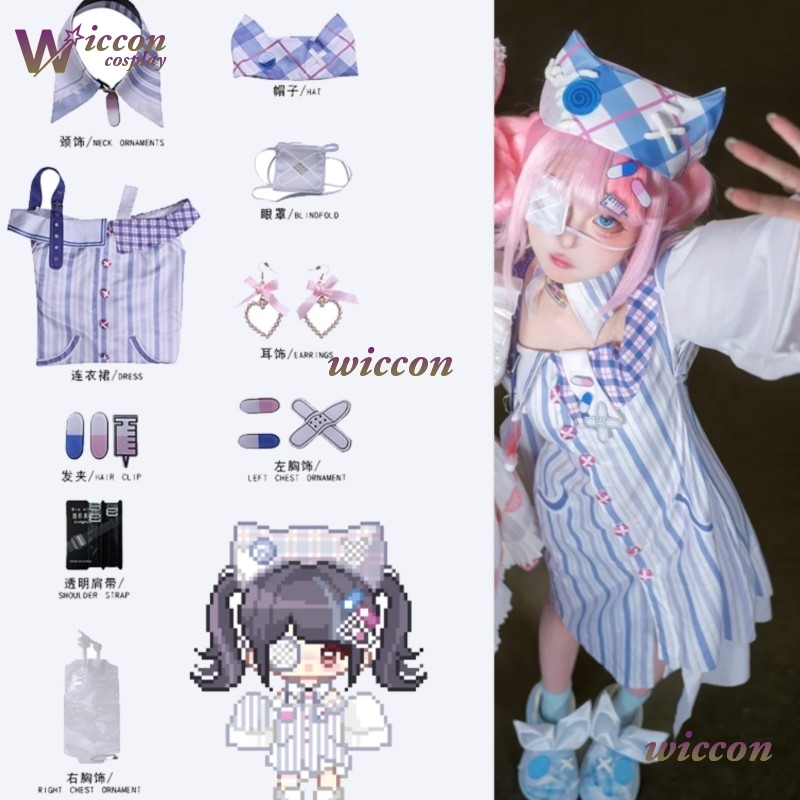 WuHu Infinity Nikki Cosplay Co - Anime Cosplay Ideas Girl ulasan dan harga
