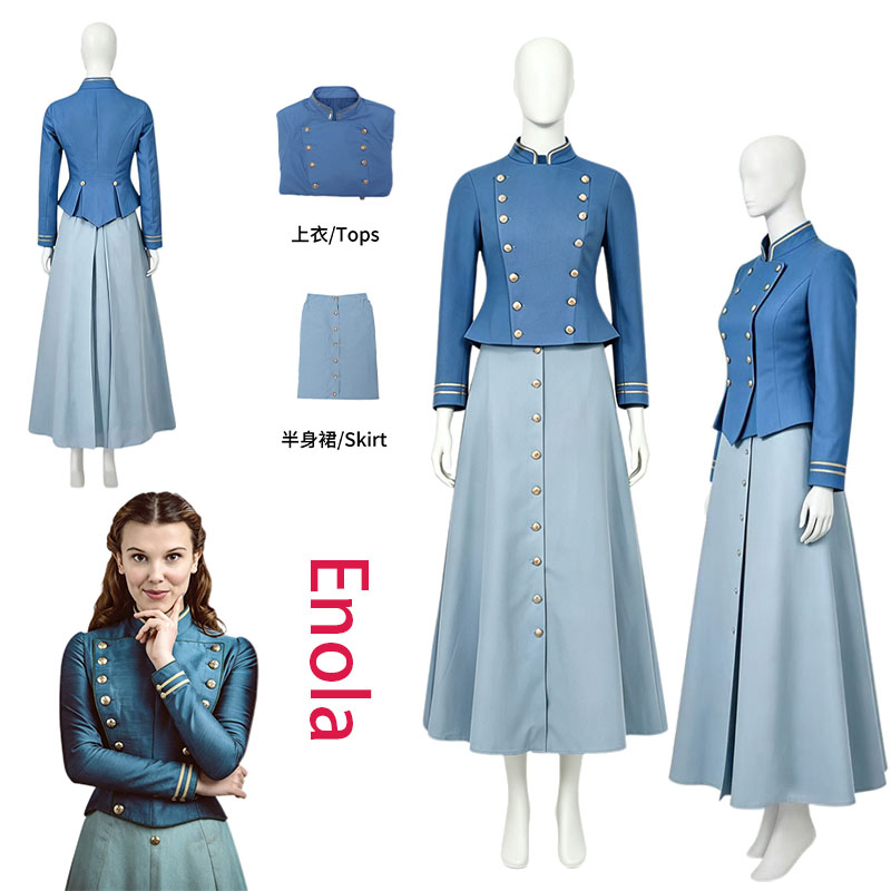 WHH Movie Enola Cosplay Costum - Anime Cosplay Girl Costume ulasan dan harga