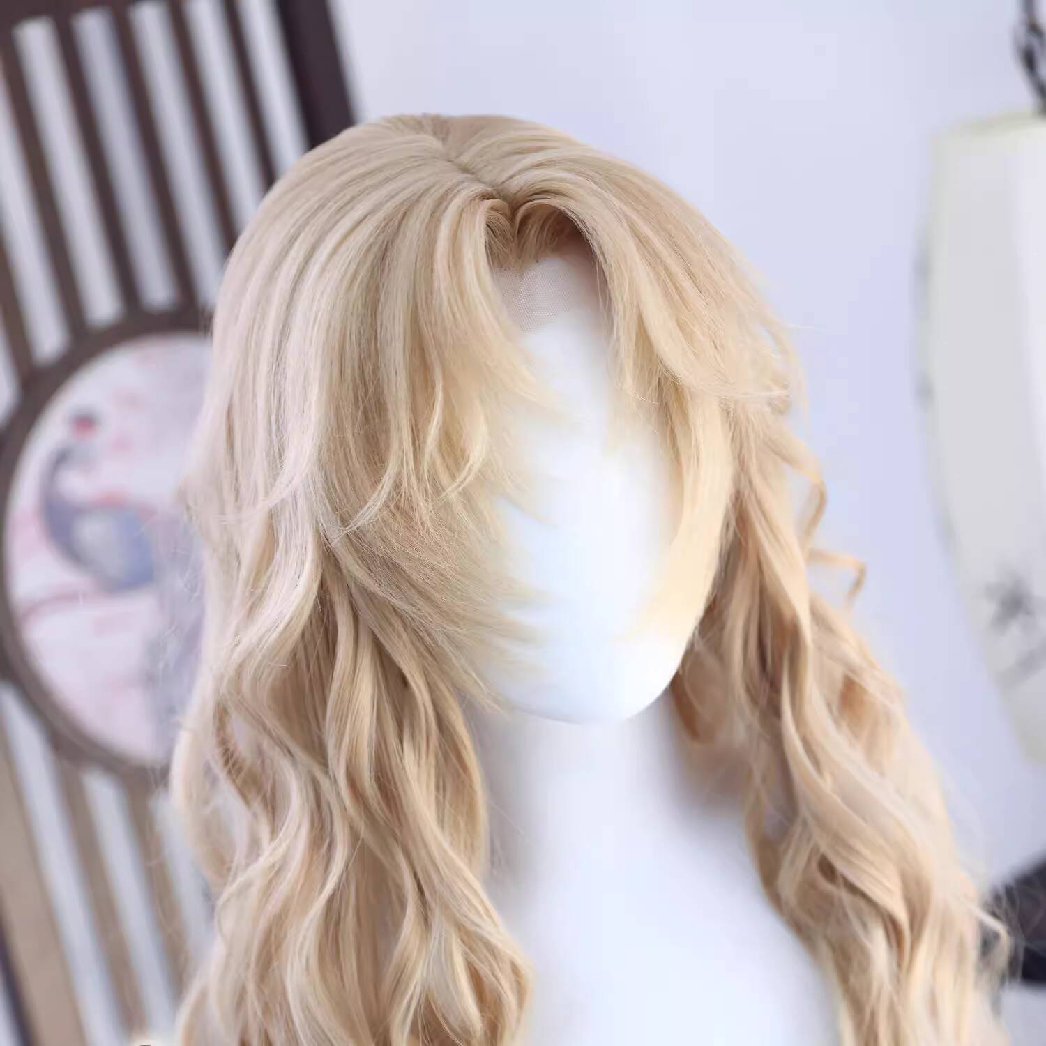 Vermouth Berumotto Styled Wig  - Anime Cosplay Wig ulasan dan harga