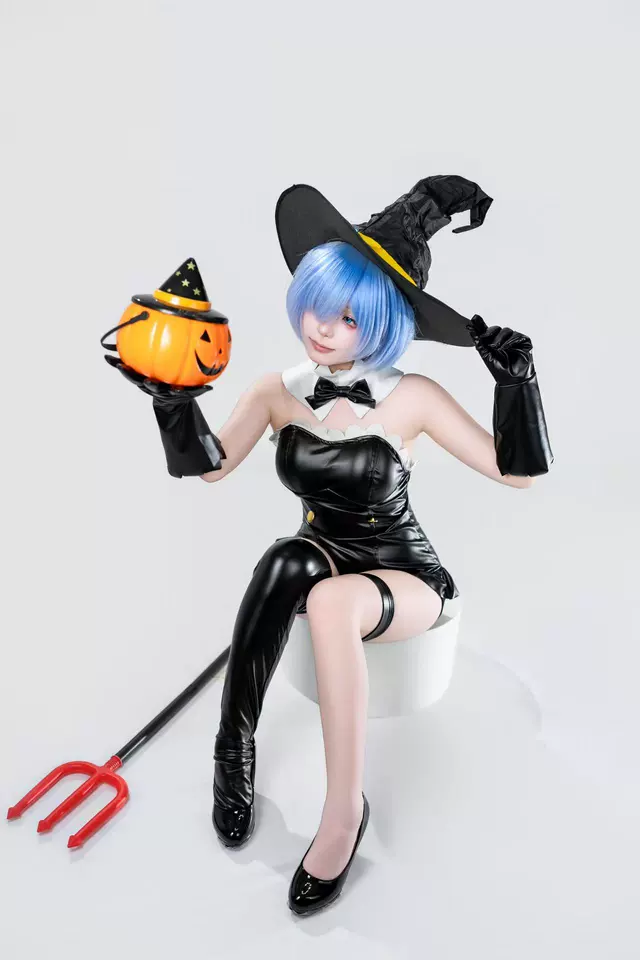 Re:Zero Rem Phantom Night Magi - Anime Cosplay Rem ulasan dan harga