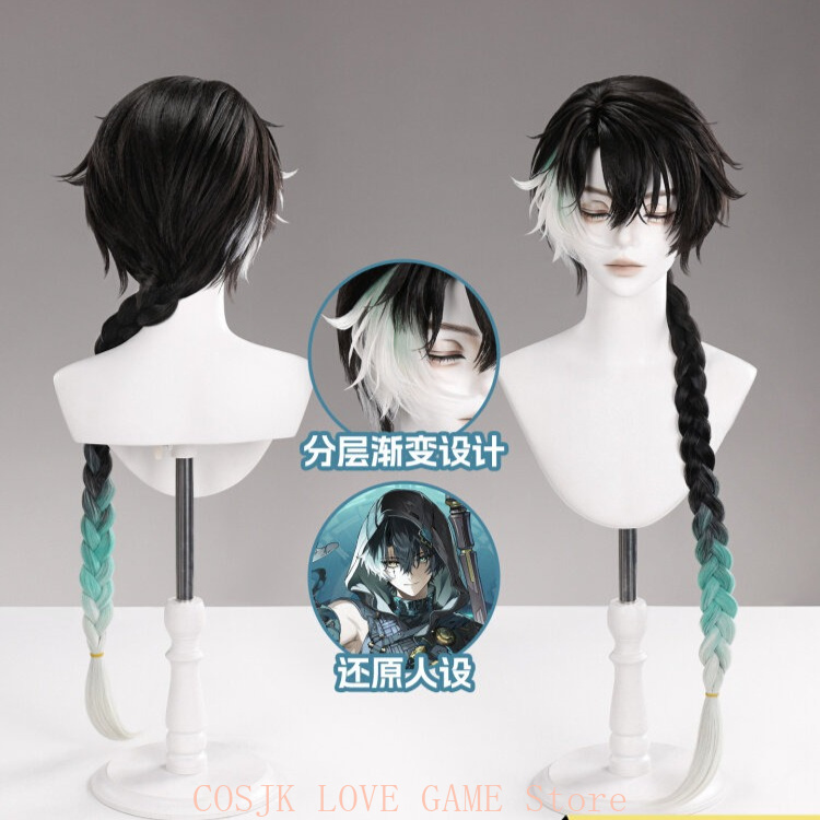 Game Wuthering Waves Jingran C - Anime Cosplay Wig ulasan dan harga