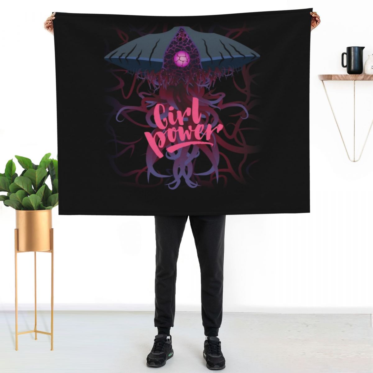 Emrakul Girl Power Throw Blank - Anime Cosplay Ideas Girl ulasan dan harga